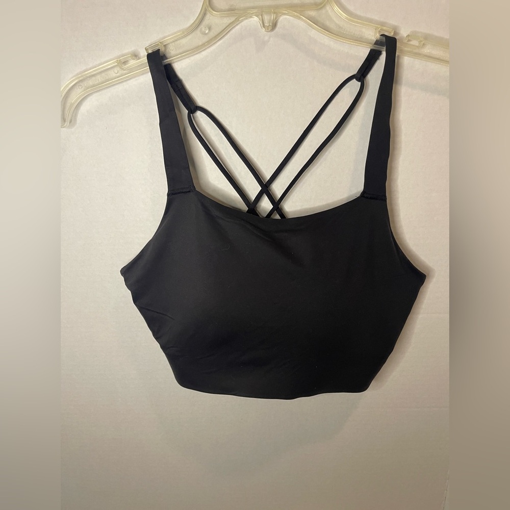Nike Black Strappy Sports Bra